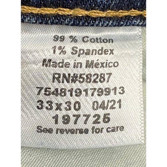 Sonoma Men's Goods for Life Slim-Fit Stretch Jeans, Size: 33X30, Blue - Picture 12 of 12